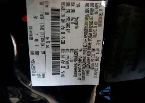 2015 Ford C-Max Premium Sel from USA, damaged, VIN 1FADP5CU9FL101107